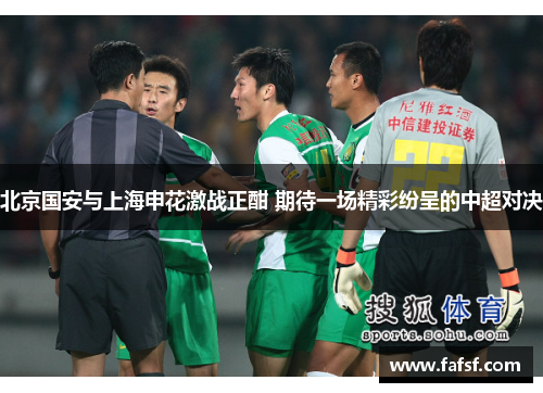 北京国安与上海申花激战正酣 期待一场精彩纷呈的中超对决