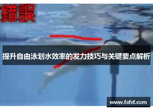 提升自由泳划水效率的发力技巧与关键要点解析